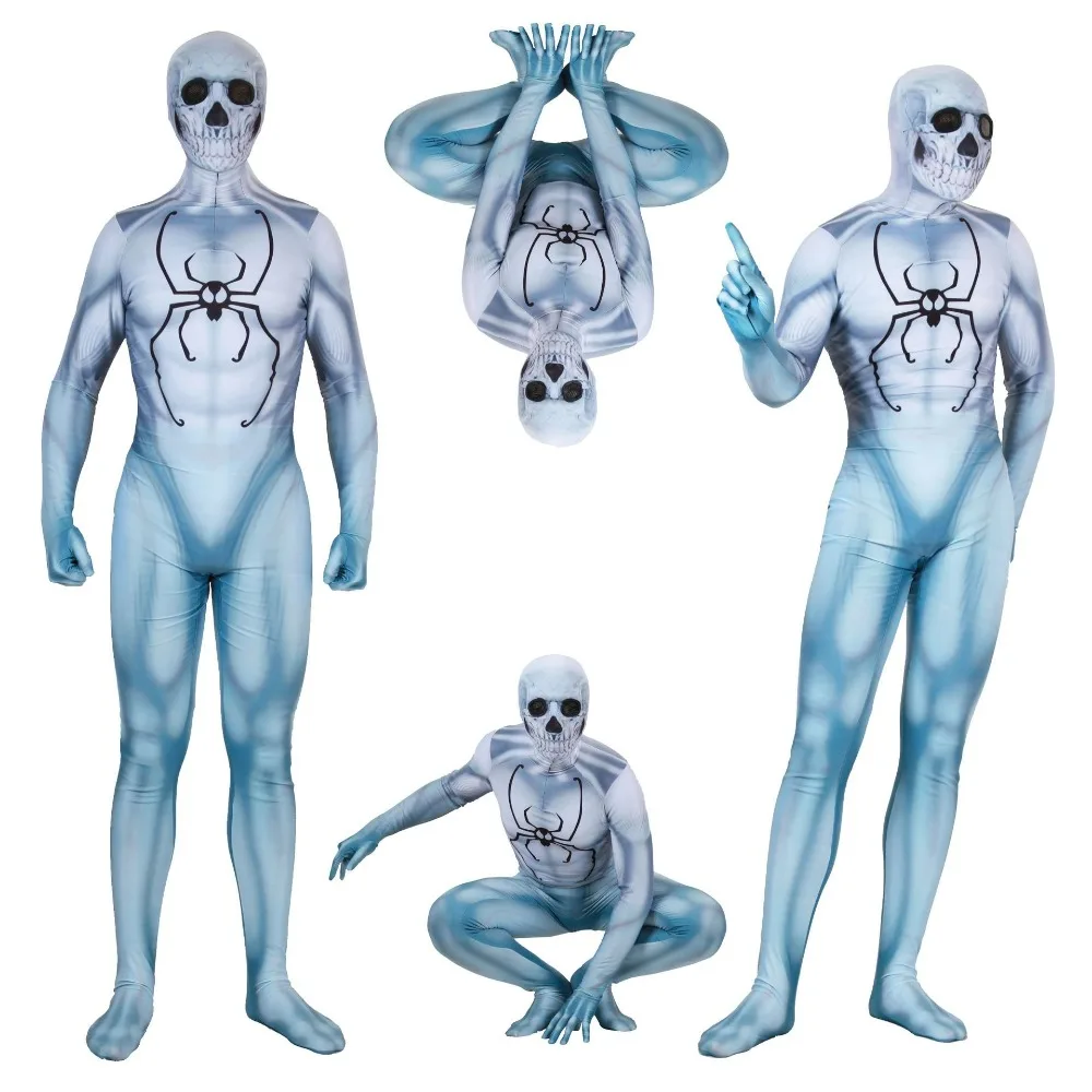 

Insomniac Games Spiderman Cosplay Costume Zentai Spider Man Superhero Evil spirits ride in battle garb Bodysuit Suit Jumpsuits