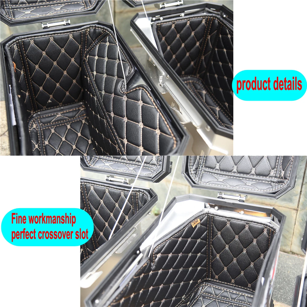 Комплект из 3 предметов, задняя багажная коробка для мотоцикла, внутренний контейнер, задняя сторона, сумки для багажника, только внутренние Чехлы для BMW R1200GS LC/ADV 2013