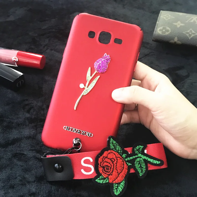 Чехол на запястье с кристаллами для Samsung galaxy s8 s9 note 8 9 a50 j3 j5 2016 j7 neo a3 a5 a7 2017 j8 a6 a8