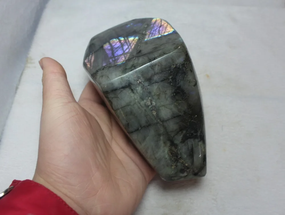

( 1180g) Natural Labradorite Crystal Rough Polished