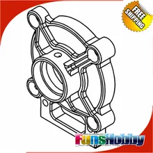 Mcd Racing ЧПУ 7075 колокол сцепления. COD.415502A