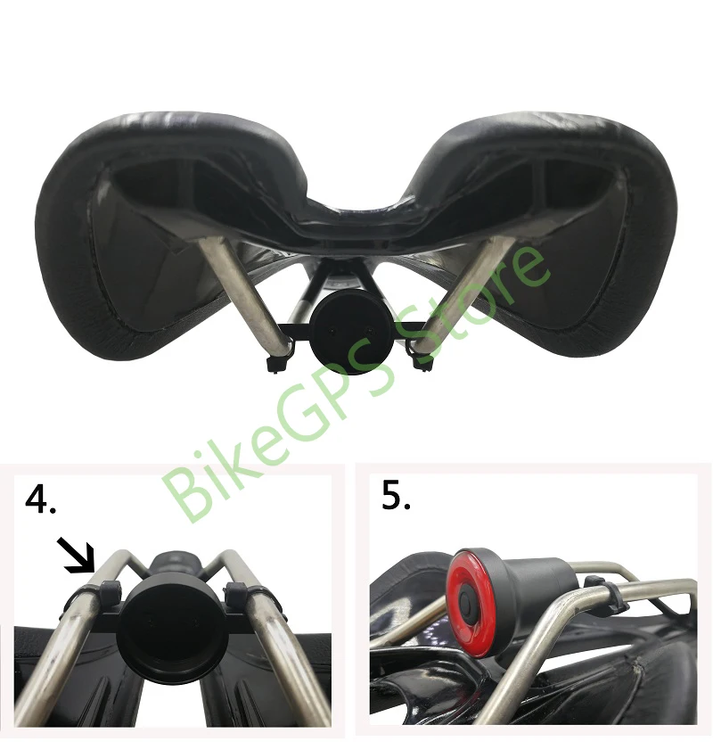 Clearance ENFITNIX Bicycle taillights Intelligent sensor Brake lights usb xlite100 Road bike MTB Rear taillights Number plate bracket 12