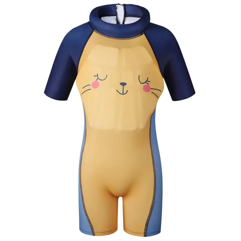 

Lycra Floating Kids Baby Toddler Swim Trainer Suit Wet Suit Life Vest Sun UV Protection ufp50+ Float Swimming Suit Swimwear Zip