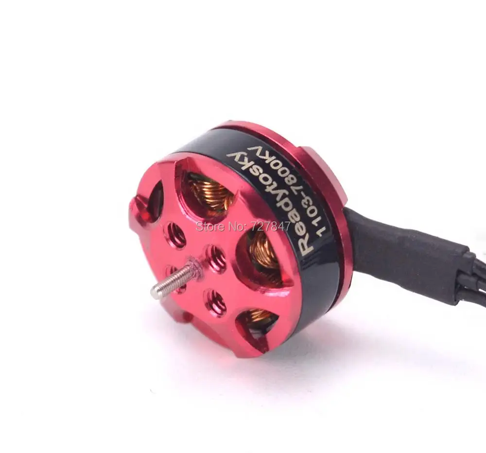 Горячая продажа 1103 7800kv 2 3 s миниатюрный бесщёточный электродвигатель для RC 80 90 100