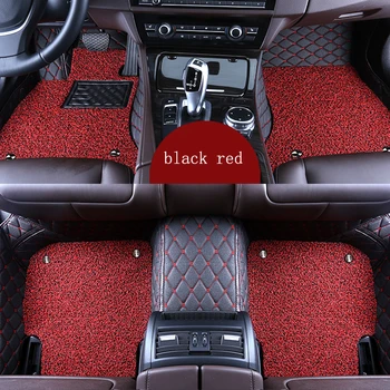 

kalaisike Custom car floor mats for Suzuki All Models Grand Vitara Jimny Swift SX4 2007 2010 2011 car styling floor mat