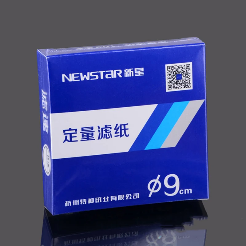 

100 Pieces 90mm,9cm Quantitative filter paper Slow,Medium,Fast Speed Grad