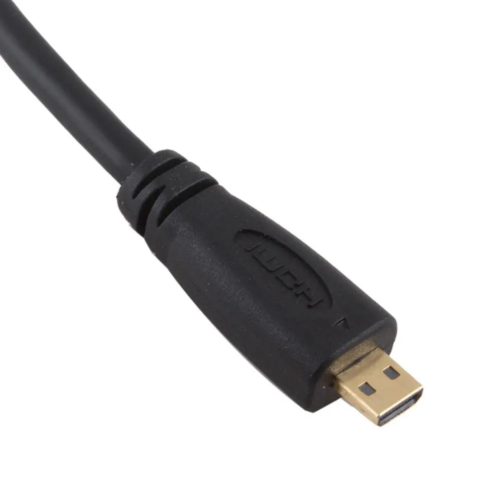 Micro HDMI Мужской к HDMI Женский Кабель-адаптер мини hdmi кабель конвертер 1080P для камеры gopro