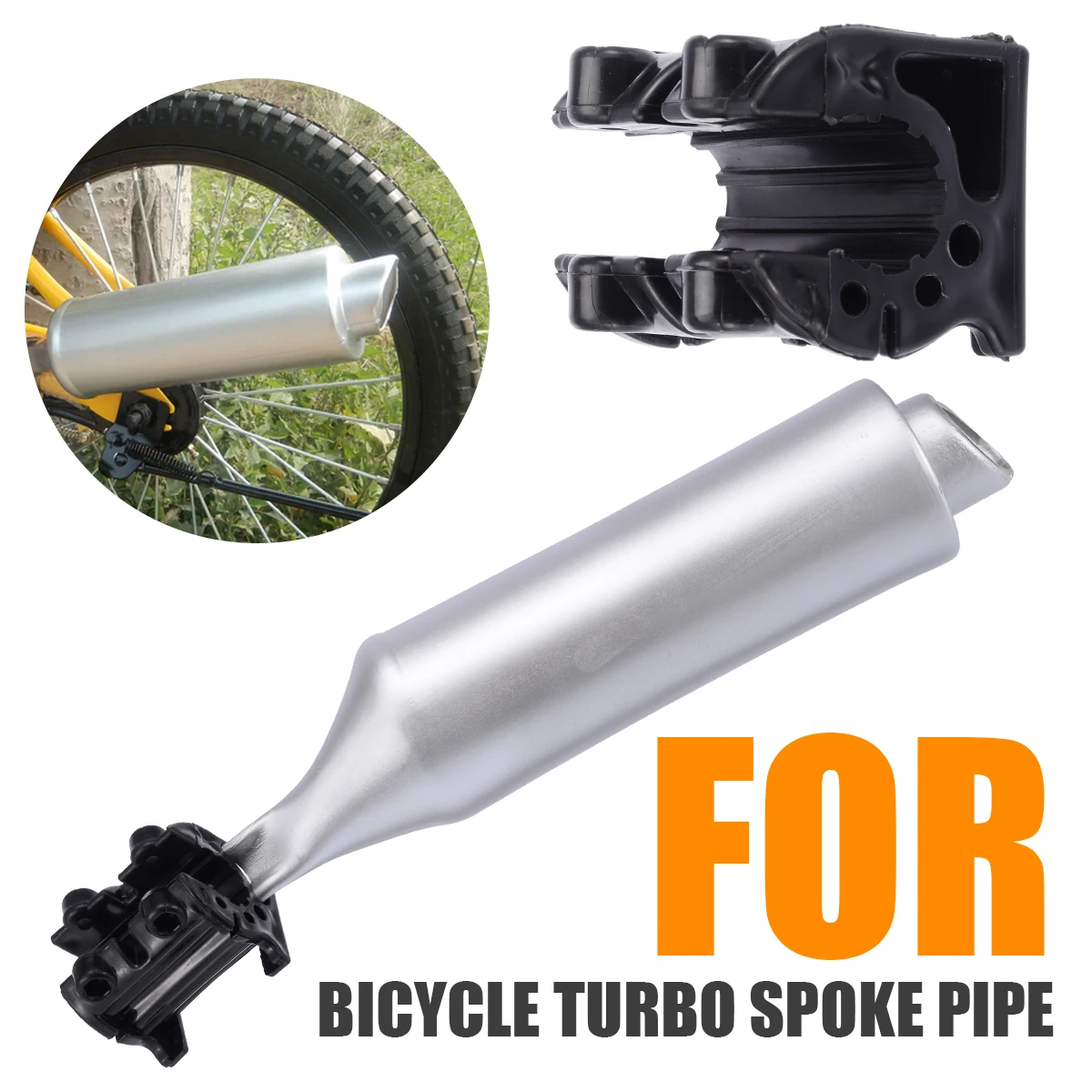 New Arrival Bicycle Turbo Spoke Pipe Exhaust System Motorcycle Bike Engine Bicycle Repair Tools Cycling Accessories