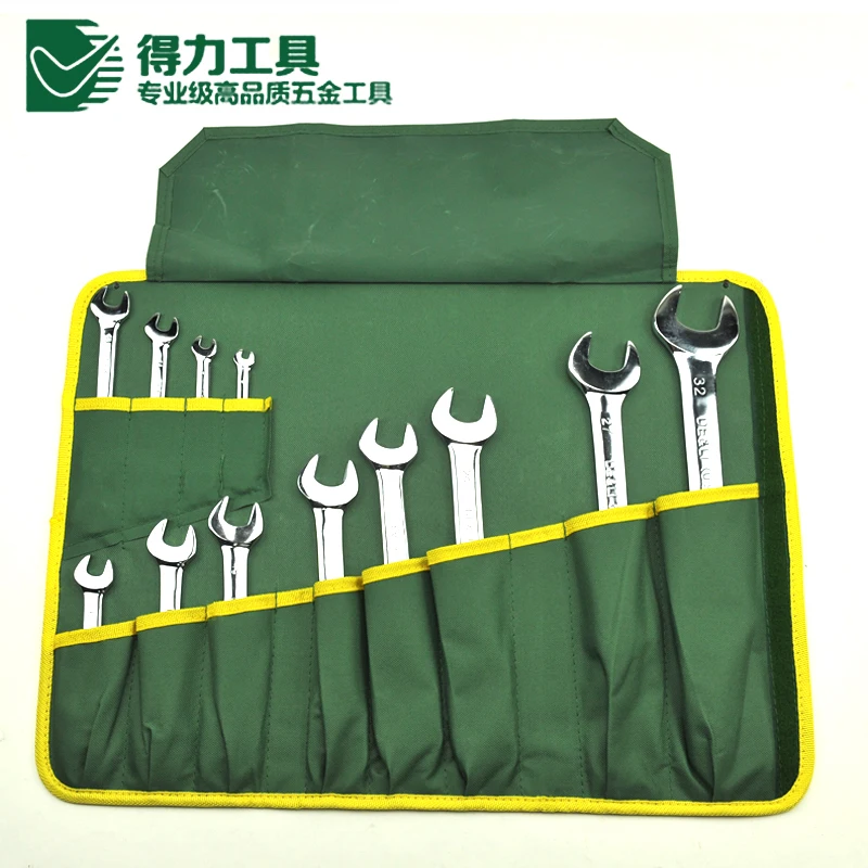 Effective open end wrench set repair hardware tool fine throw double