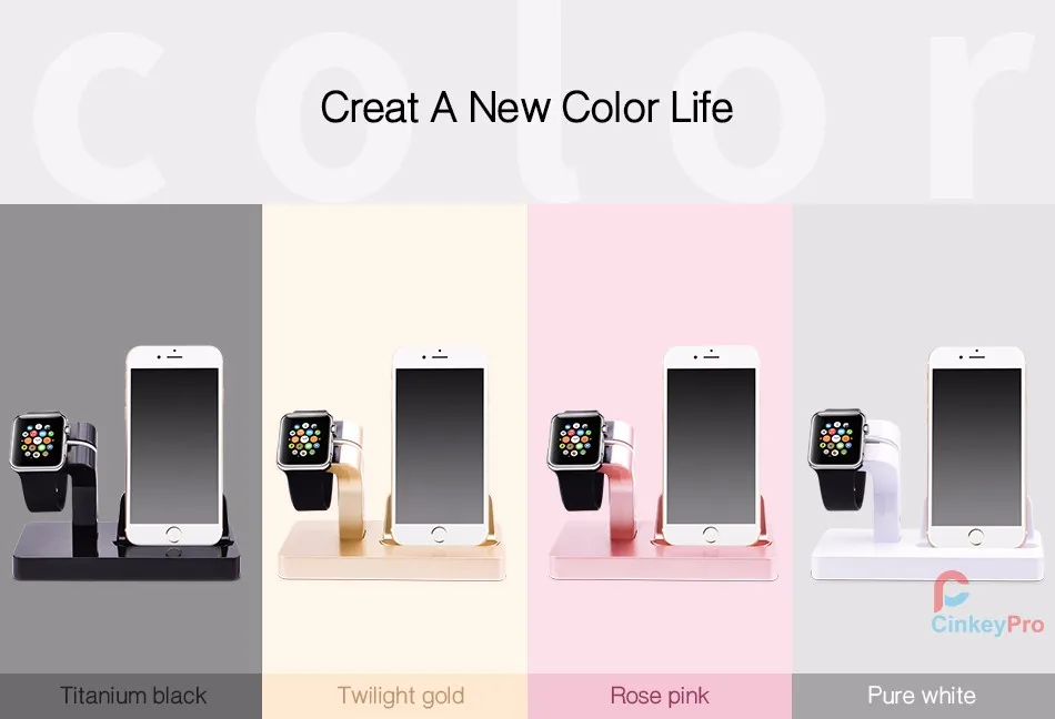 iphone 6 6S Plus & Apple Watch Charger Dock 2
