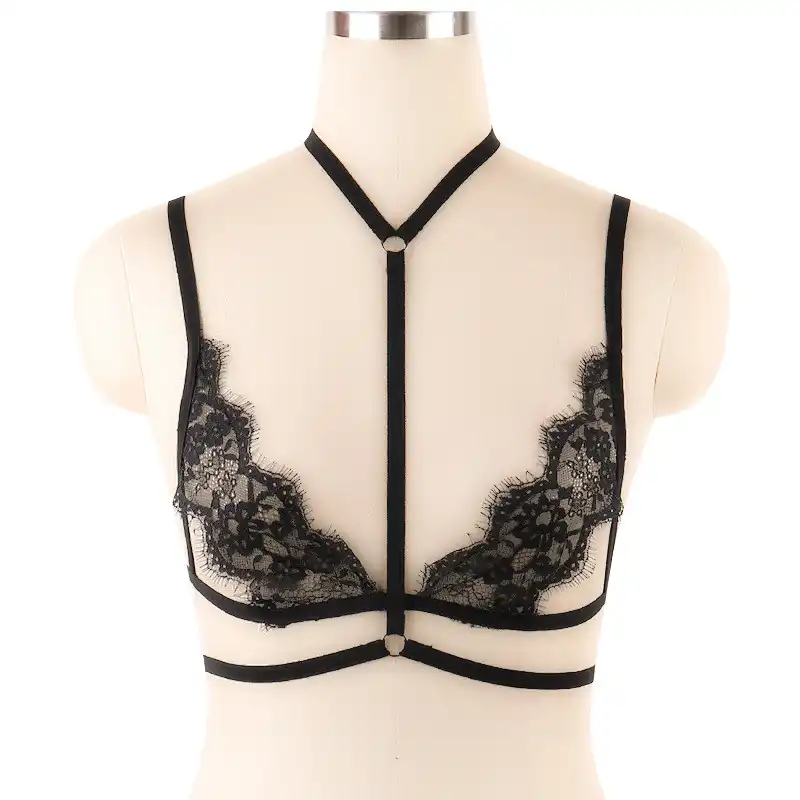 sostenes con tiras cruzadas