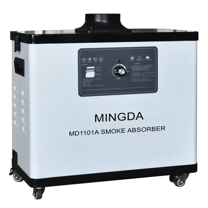 MINGDA Smoke Absorber Fume Extractors 100W Single Tube Solder Portable