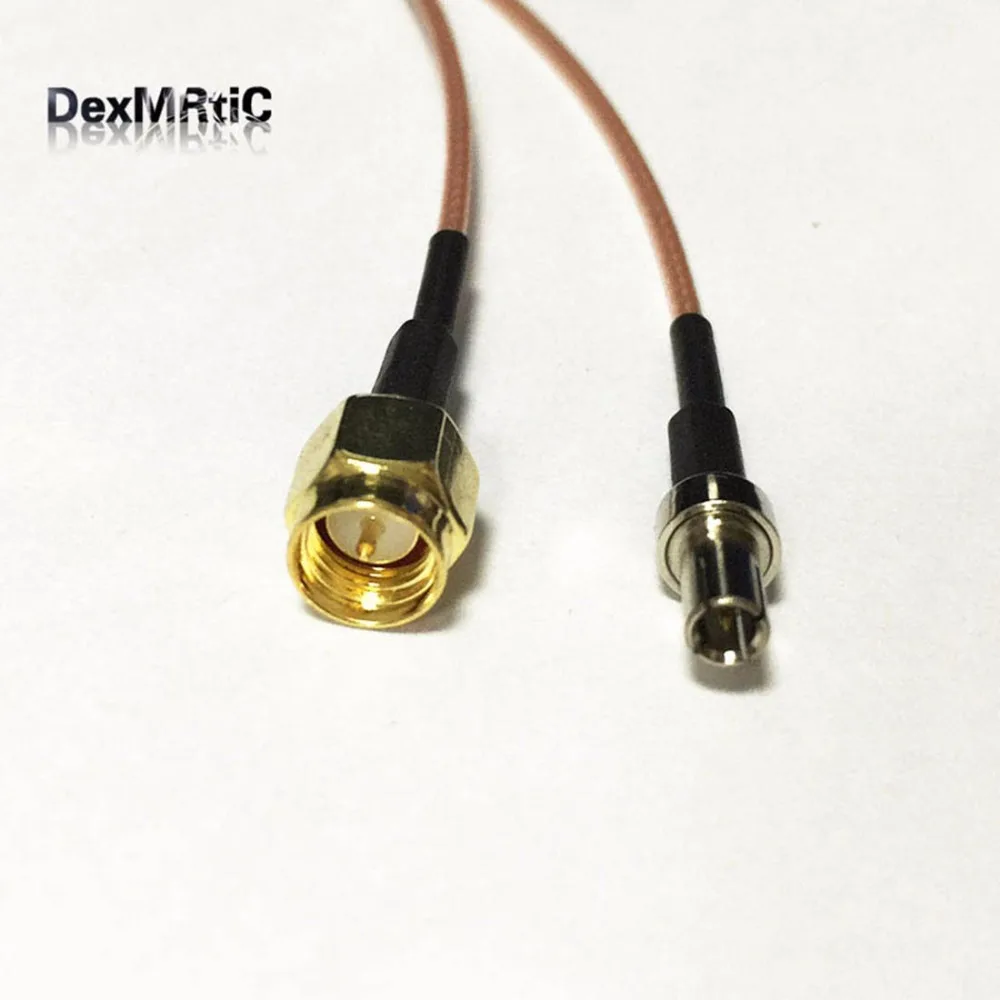 Модемный кабель 3G ZTE TS9 мужской прямой swtich SMA штекер RF адаптер RG178 15 см 6 дюймов|adapter