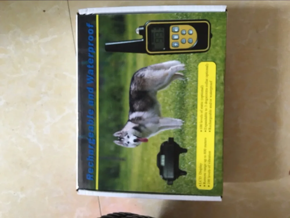 800 м электрический ошейник для дрессировки собак водонепроницаемый перезаряжаемый ошейник для собак с дистанционным управлением электрический ошейник для дрессировки собак