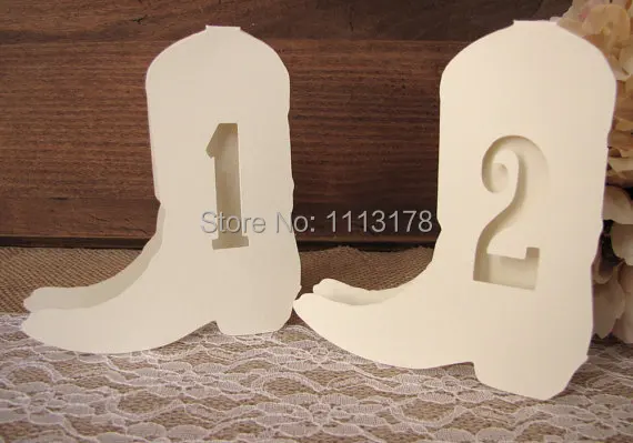 country wedding table numbers western cowboy wedding baptism decoration romantic event favor baby shower cutout scrapbook - Cowboy Decor country wedding table numbers western cowboy wedding baptism decoration romantic event favor baby shower cutout scrapbook - Cowboy Decor