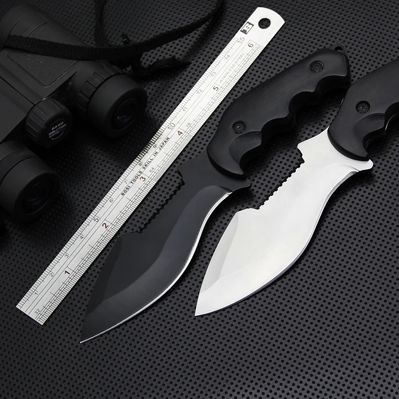 

EDC Jungle Fixed Blade Knife Full Tang Tactical Straight Knife Outdoor Survival Knives Hunting Tools Rescue Knives Self Defense