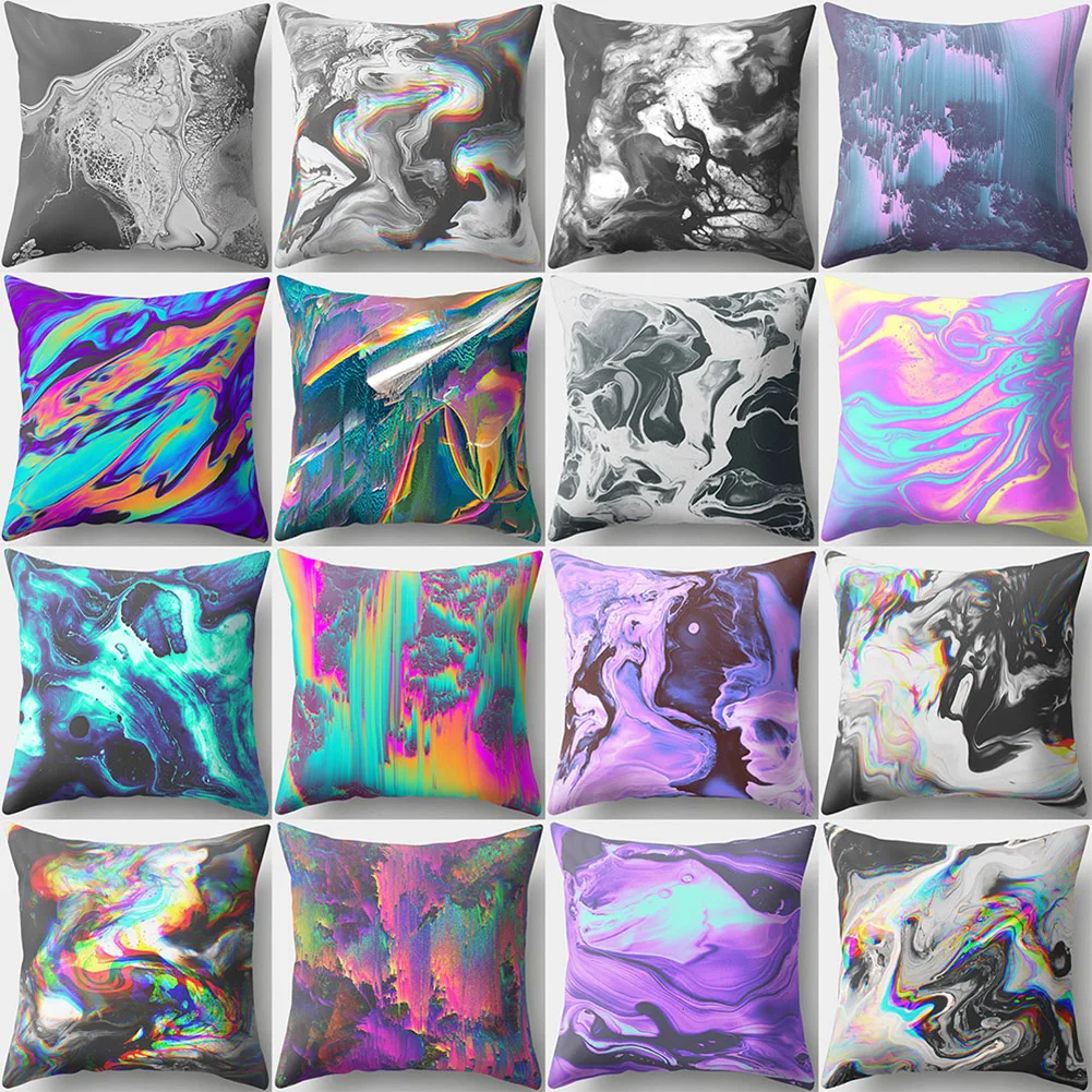 

Colored Drawing Soft Comfortable Bed Pillowcase Home