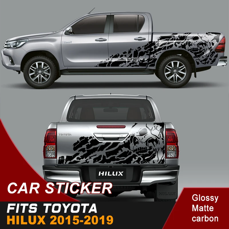 mudslinger стикер для кузова автомобиля и задняя дверь Графический viny stickerl для TOYOTA HILUX