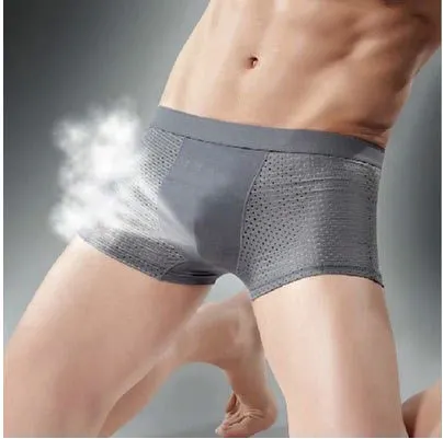 

Bamboo Fiber Men's boxer Shorts panties male sexy cotton underwear 8 color