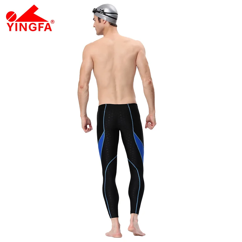 Плавки Yingfa для мальчиков плавательные трусы sharkskin мужские спортивные плавки|swimsuit