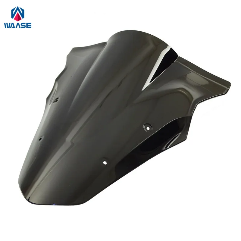 Waase ветровое стекло с двойным пузырьком экран для Kawasaki ER 6F Ninja 650 EX650R 2012 2013 2014 2015