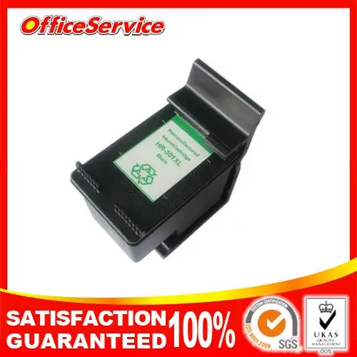 

1PK Ink cartridge For HP 301 HP301 Blcak Ink  for HP Deskjet 2050S 3000 3050 J410a J510a 1000 1050 2000 2050  printer