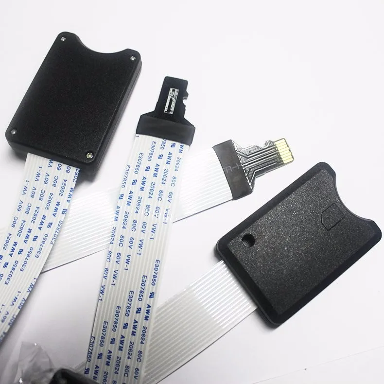 TF для micro SD card Flex кабель-удлинитель Extender адаптер 25 см/48 см/62 см reader автомобиля gps карты памяти мобильного Extender шнура компоновщик