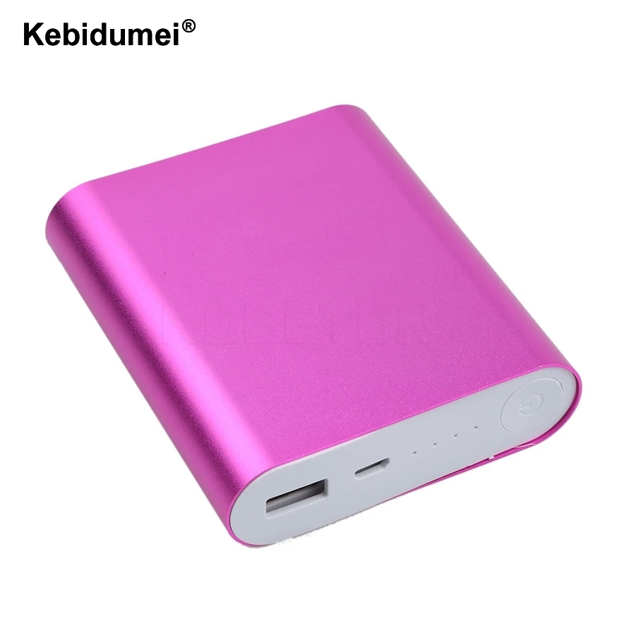 

Kebidumei 4 color USB Power Bank Case Kit 4X 18650 Battery Charger DIY Box For MP3/4 Phone for xiaomi for samsung phone moblie