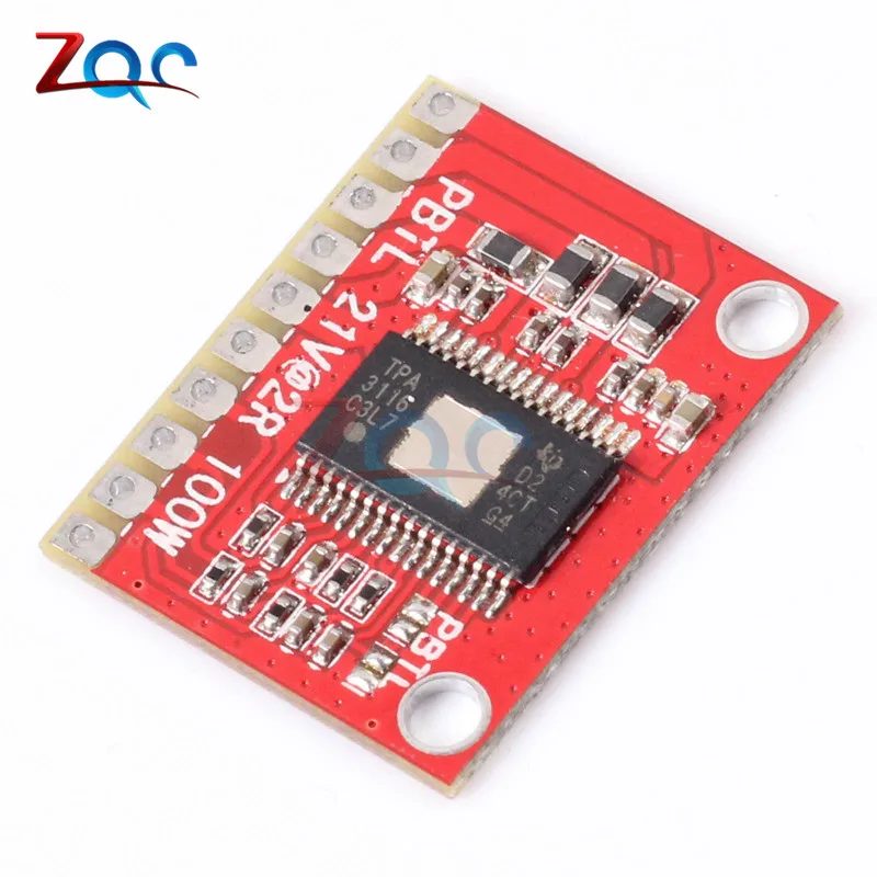 OEP50W* 2 Мини цифровой усилитель модуль супер усилитель доска Diy Kit 50Wx2 TDA7498 TPA3116D2 OEP50Wx2