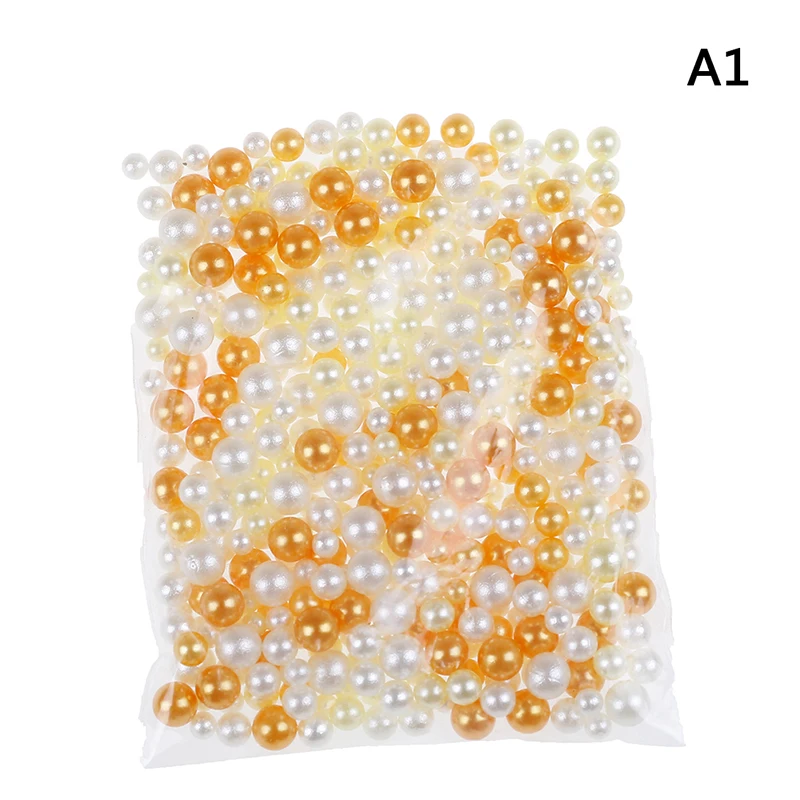 15g Fishbowl Beads Slime Supplies DIY Glitter Pearls Slime Filler Fluffy Decoration Color Gradient Slime Accessories - Цвет: 1