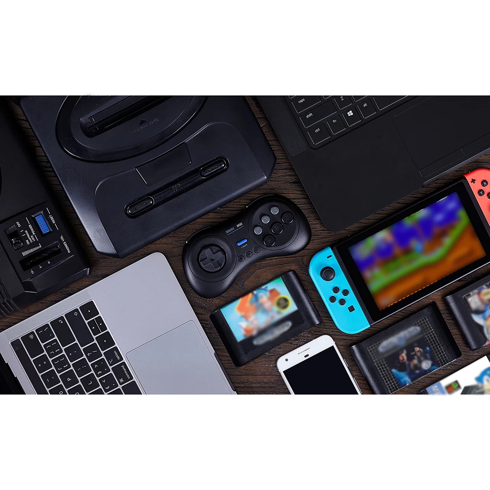 Портативный 8bitdo M30 Bluetooth геймпад для sega Genesis Mega Тип укрепления совместимость с Android/пара/переключатель