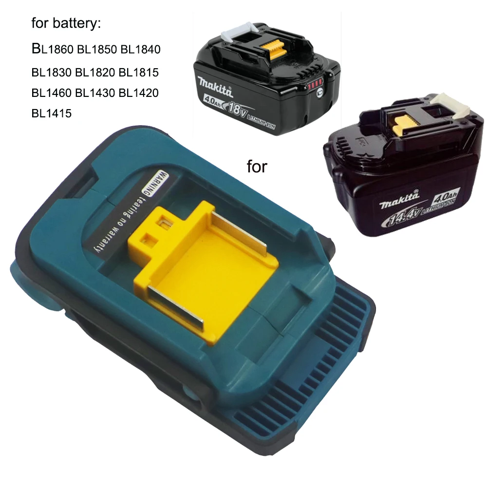 Литиевая батарея Bl1860 с CordlessBluetooth 6 0 Ач колонка + рабочий светильник для makita 18 в 14 4 В