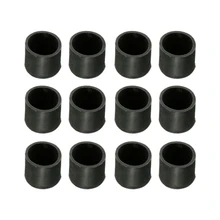 black anti scratch Small-Large Rubber Ferrule floor protector chair feet leg capdiameter :25Mm(1″) Quantity::12Pcs