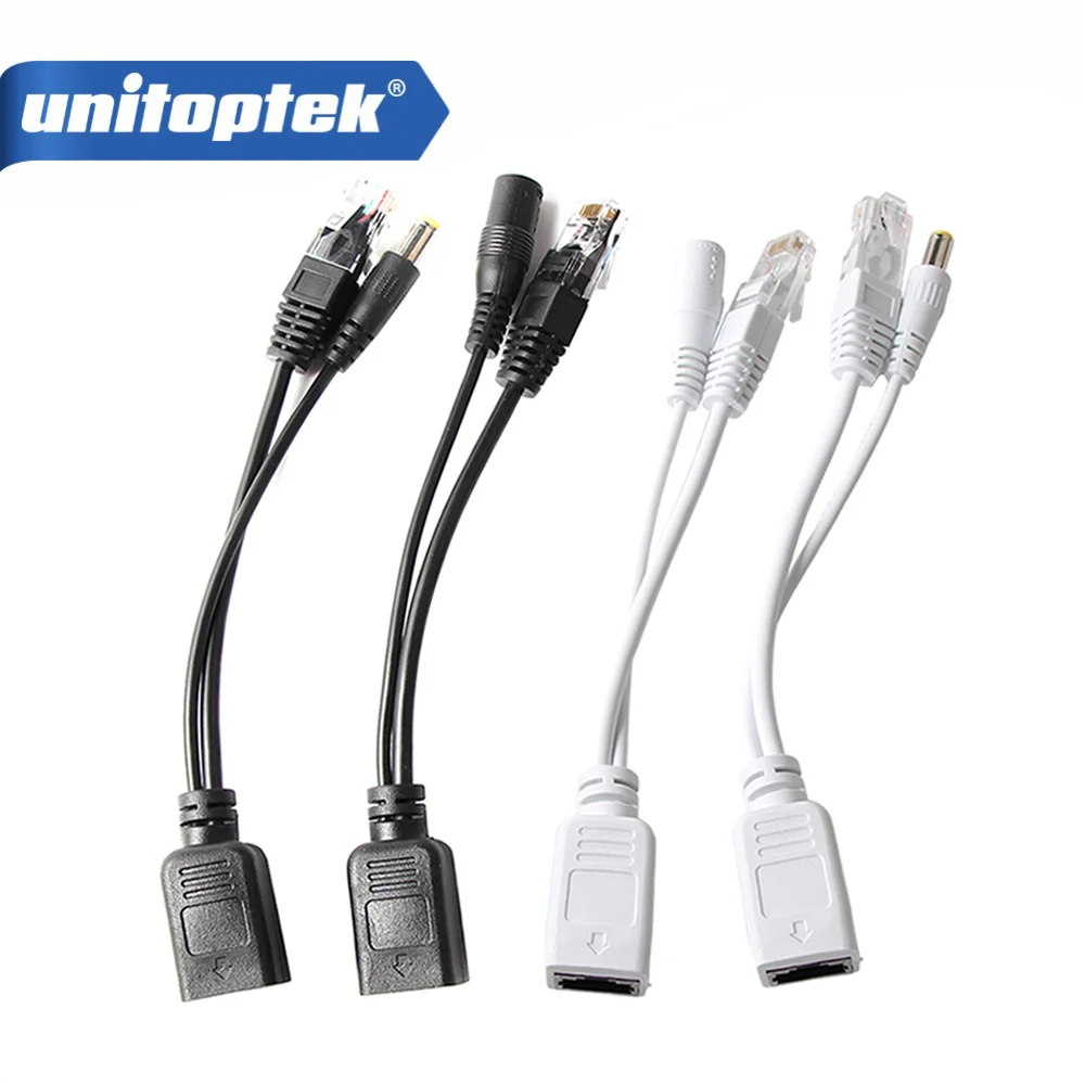  POE Splitter & POE Injector RJ45 To Power Input / Output Synthesizer Separator Combiner POE Adapter - 32822457825