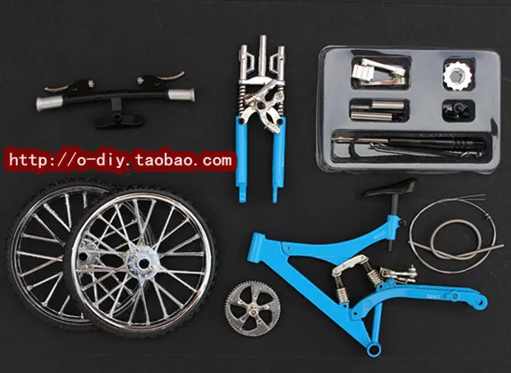 Fai da te assemblato biciclette modello craft kit damping mountain lega  ruota di coltello di carbonio bici da strada giocattolo regalo  decorazione|toy prank|toy sawgift packaging for wine - AliExpress