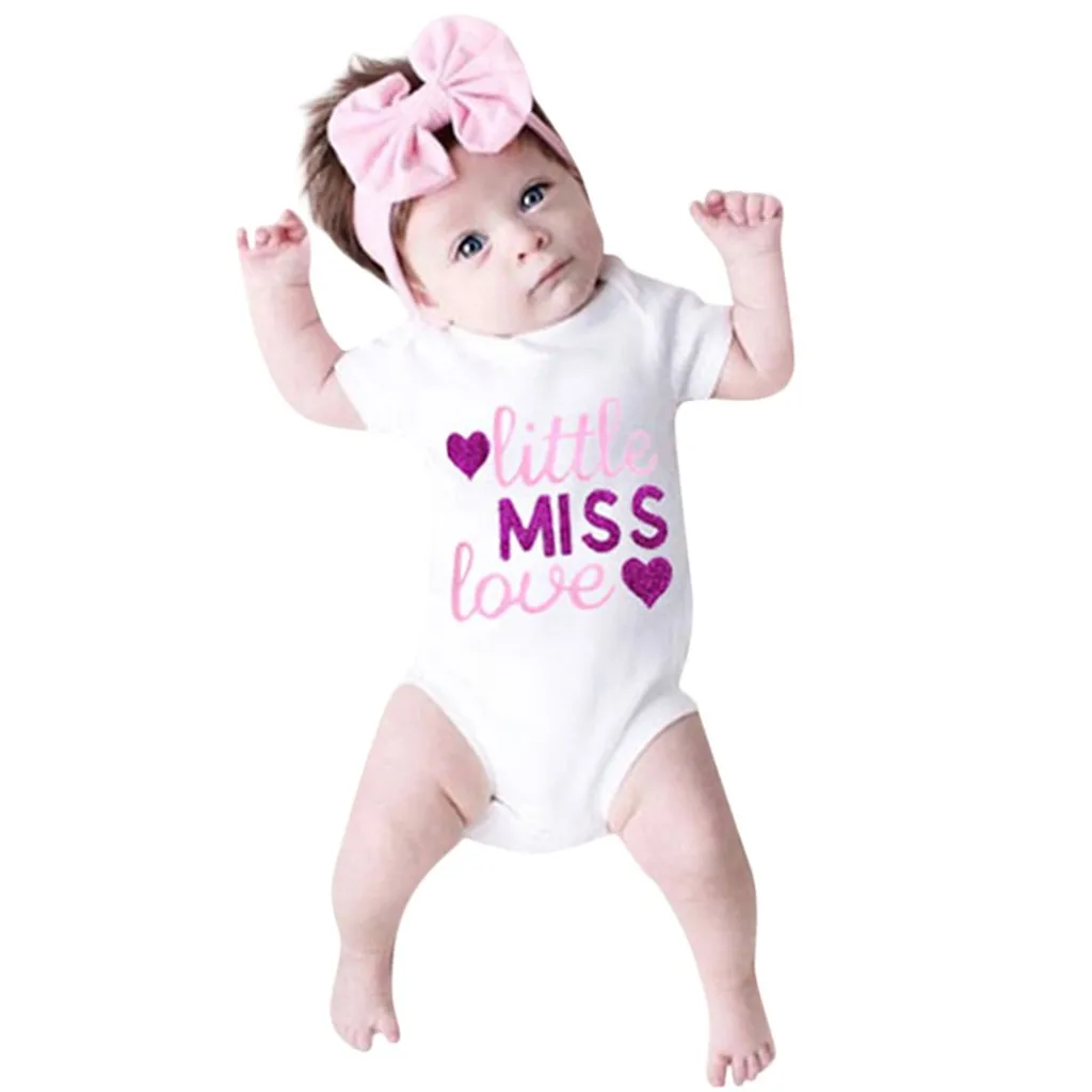 SZYADEOU для новорожденных одежда для малышей Летний комбинезон-песочник для маленьких девочек мальчиков meisje одежда Комплекты одежды сердце любовь L5