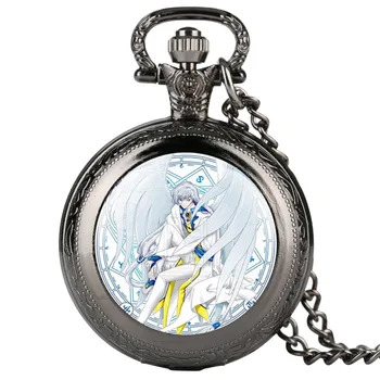 

Maiden maiden Pattern Quartz Pocket Watch Cool Fob Watches Necklace Pendant for Women Men Best Gifts for Children Kids Boy