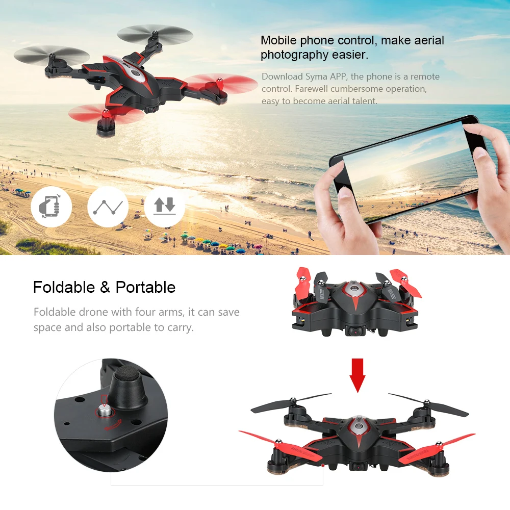Foldable-Helicopter-Syma-X56W-Drone-Camera-RC-Quadcopter-4CH-2-4G-Aircraft-RC-Drone-Remote-Control (8)