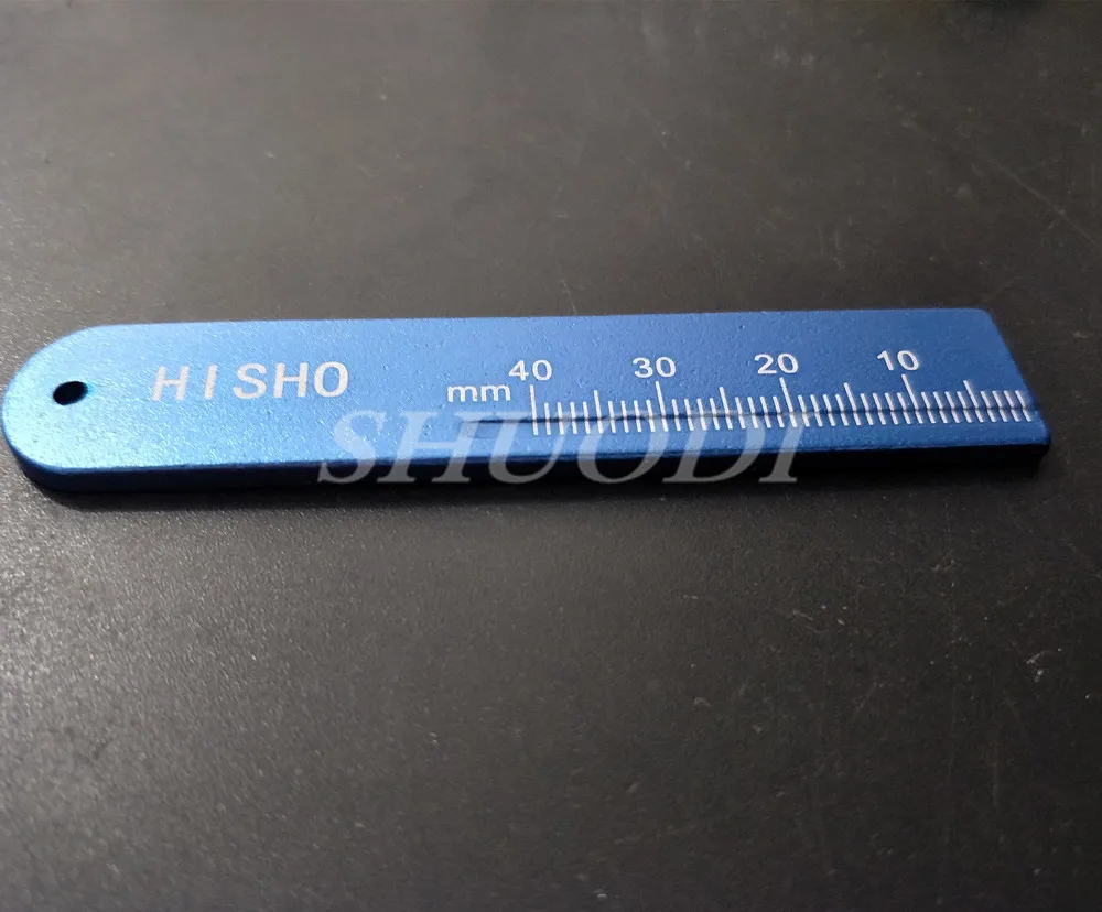 10 Pcs Brand Dental Instruments Endo Rulers Span Measure Scale Endodontic ALUMINIUM(Autoclavable colourfast