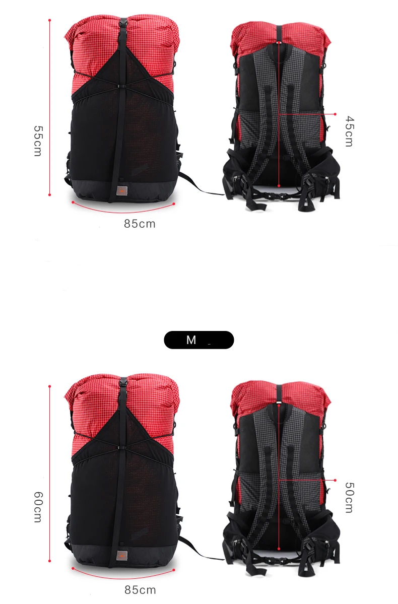 3F UL GEAR 35L рюкзак X-PAC/СВМПЭ материал легкий прочный путешествия Кемпинг Сверхлегкий походный