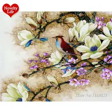 Frameless Wall Picture Painting By Numbers Canvas Painting Home Decor Paint By Number Bird Pictures Unique Gift Paint by Numbers