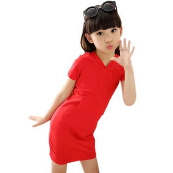 

2019 Hot Sale 3 4 5 6 8 10 11 12 Years Girls Summer baby casual style Cotton kids Summer Girls Dress Tutu Dresses For Girls girl