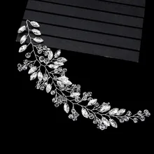 Silver Leaves Hair Accessory