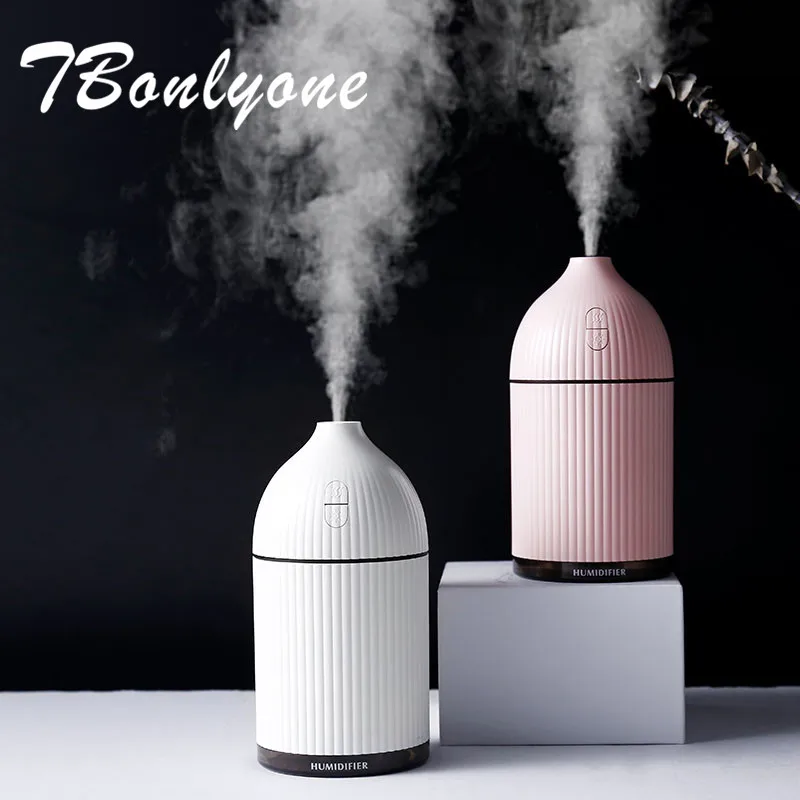 

TBonlyone 300ML Humidifier Aromatherpy Lamp Essential Oil Aroma Diffuser Filter Type USB Electric Home Ultrasonic Air Humidifier