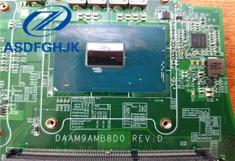 Материнская плата для ноутбука DAAM9AMB8D0 материнская Dell fon Inspiron 7559 31AM9MB00R0 SR2FQ DDR3L не