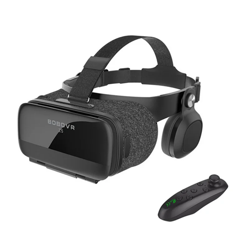 Новая глобальная версия виртуальной реальности BOBOVR Z5 гарнитура виртуальной реальности 3D очки картон для Daydream смартфонов полный посылка+ геймпад - Цвет: Bundle 2