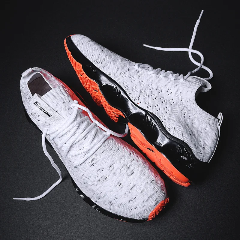 SOCONE Новое поступление Спортивная обувь мужские модные кроссовки Air Sole Laceup
