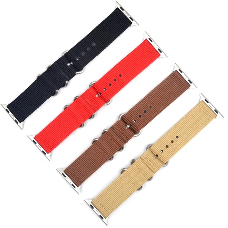 Ремешок nato для apple watch band apple watch 5 4 3 44 мм 40 мм iwatch band 42 мм 38 мм correa ремешок для часов браслет аксессуары для часов 2/1