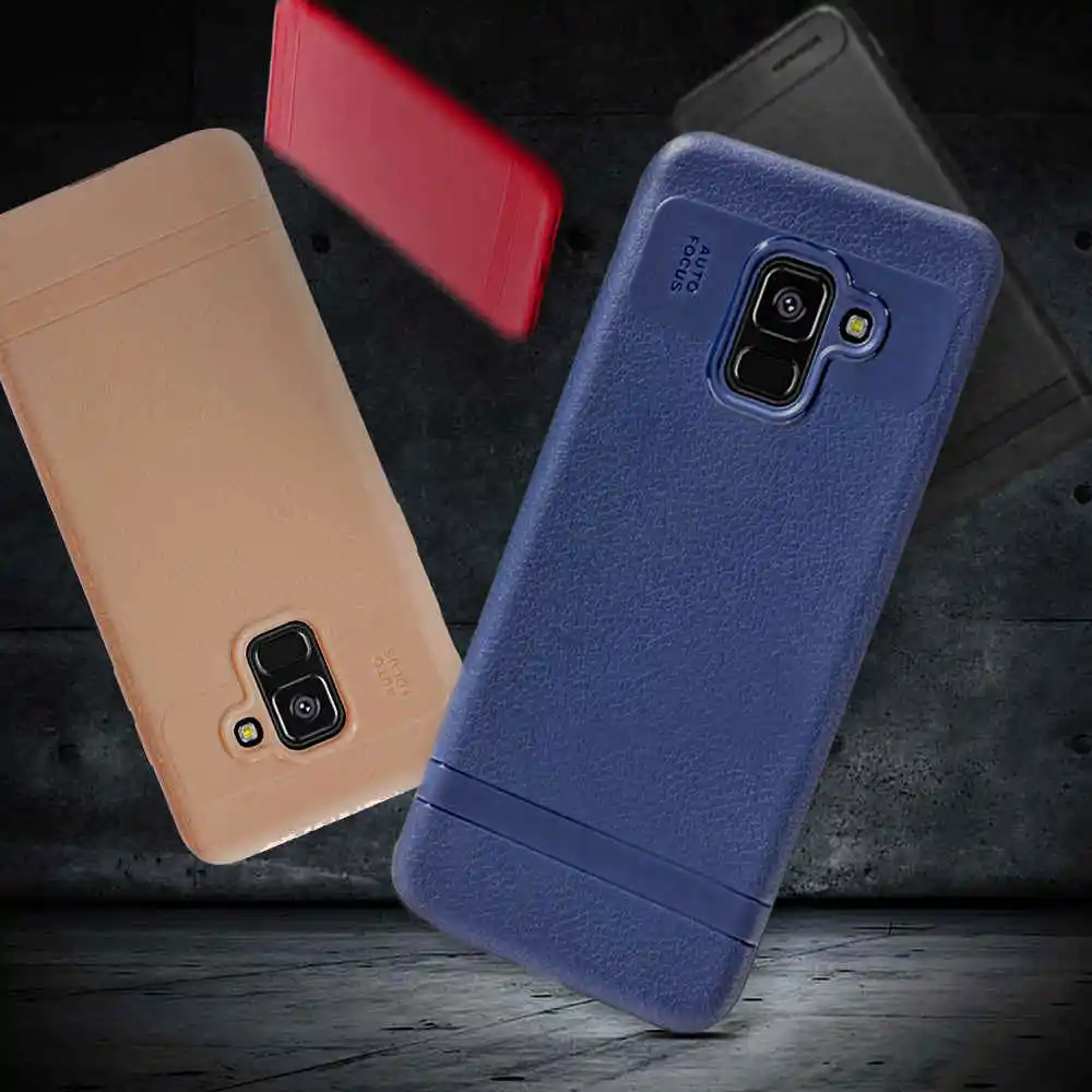 Мягкий чехол из ТПУ для Samsung Galaxy A5 A8 2018 A530 A6 A600 + A7 A750 задняя крышка чехлы A72018 A6plus A605