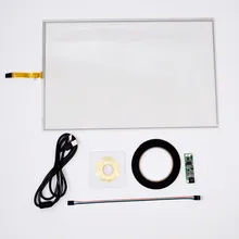 19inch 4 Wire Resistive Touch Screen Panel USB Kit For 19